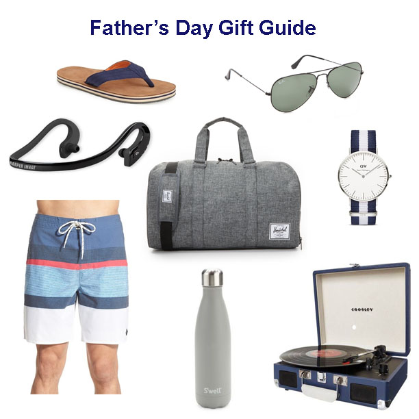 collage of Father's Day gifts