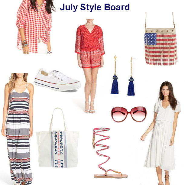 July Style Board