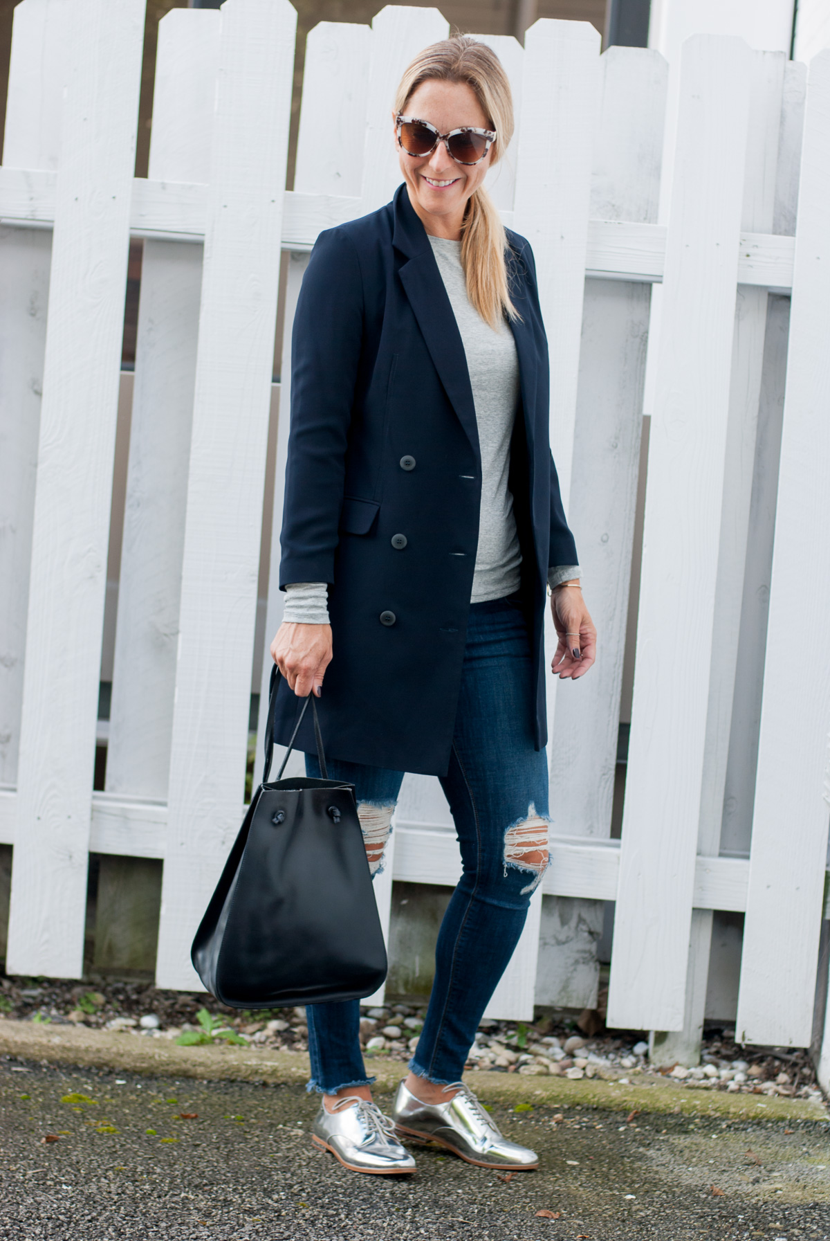 Fall Trend Navy Jacket