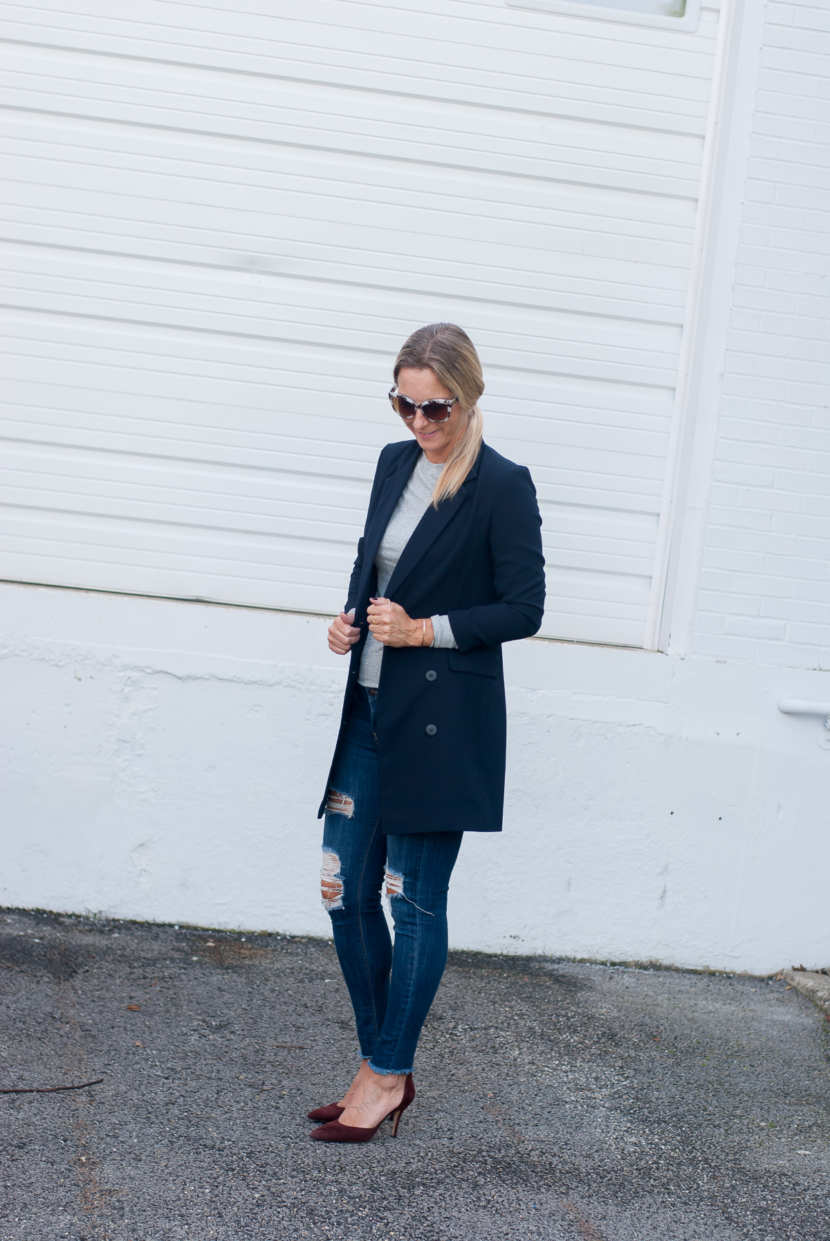 Fall Trend Navy Jacket