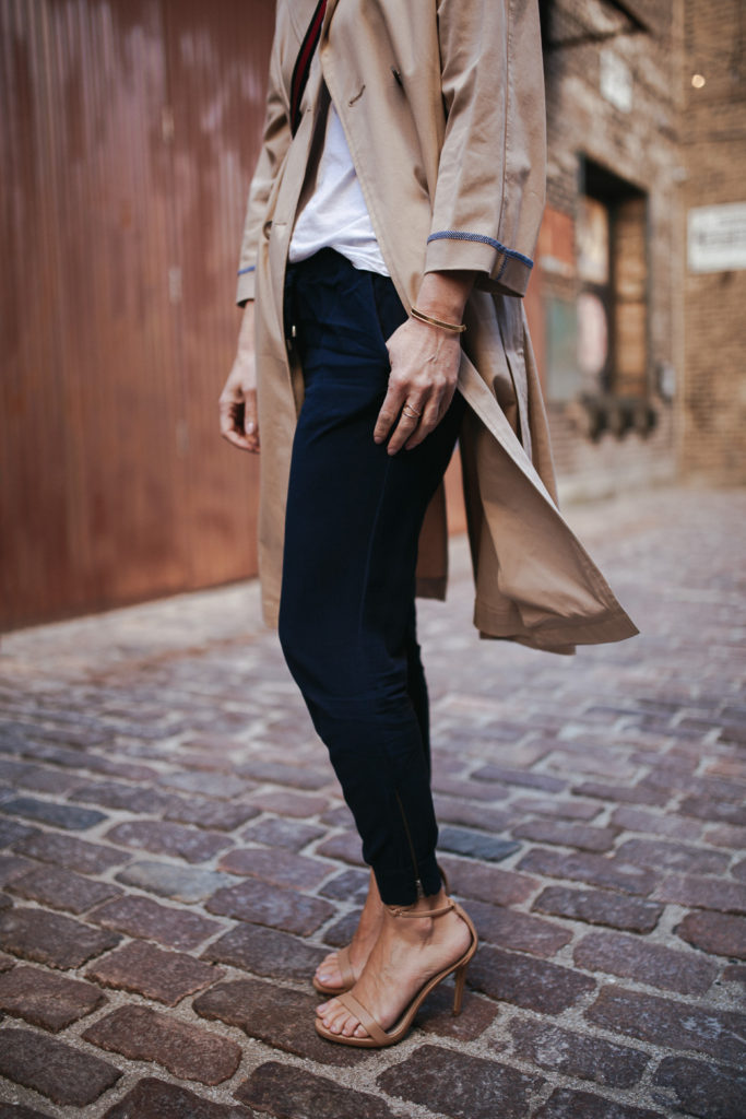 classic trench look