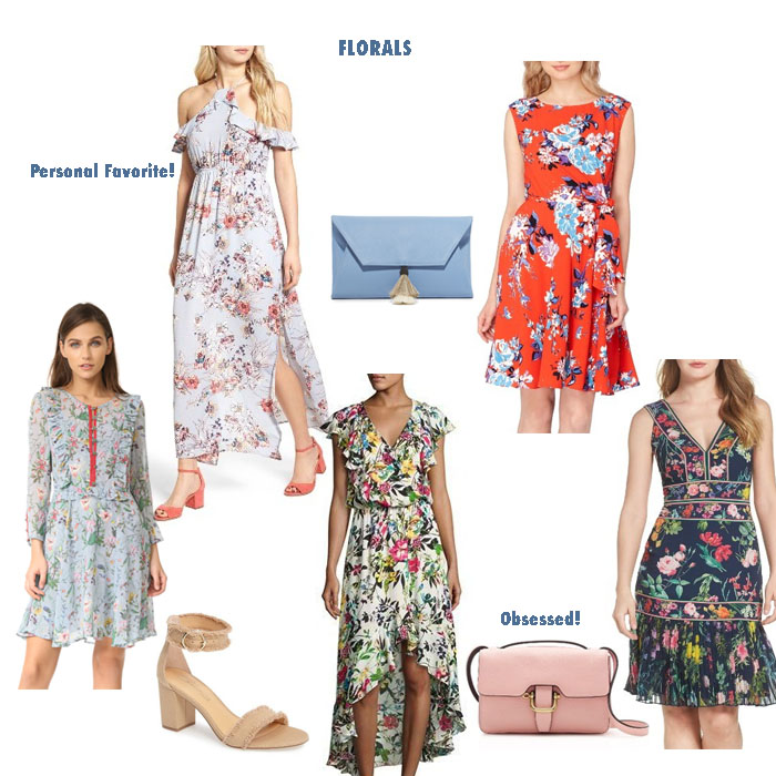 My Favorite Spring Floral Dresses by Never Without Navy