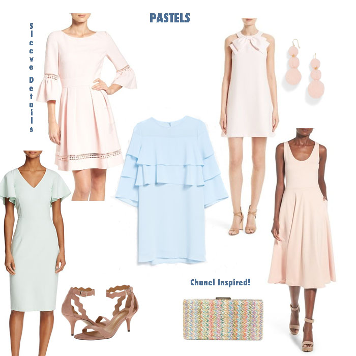 My Favorite Spring Floral Pastel Dresses by Never Without Navy