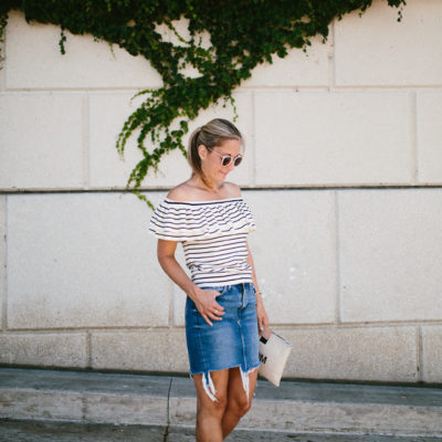 Style Trend: Denim Skirt + 3 Things On My Mind!