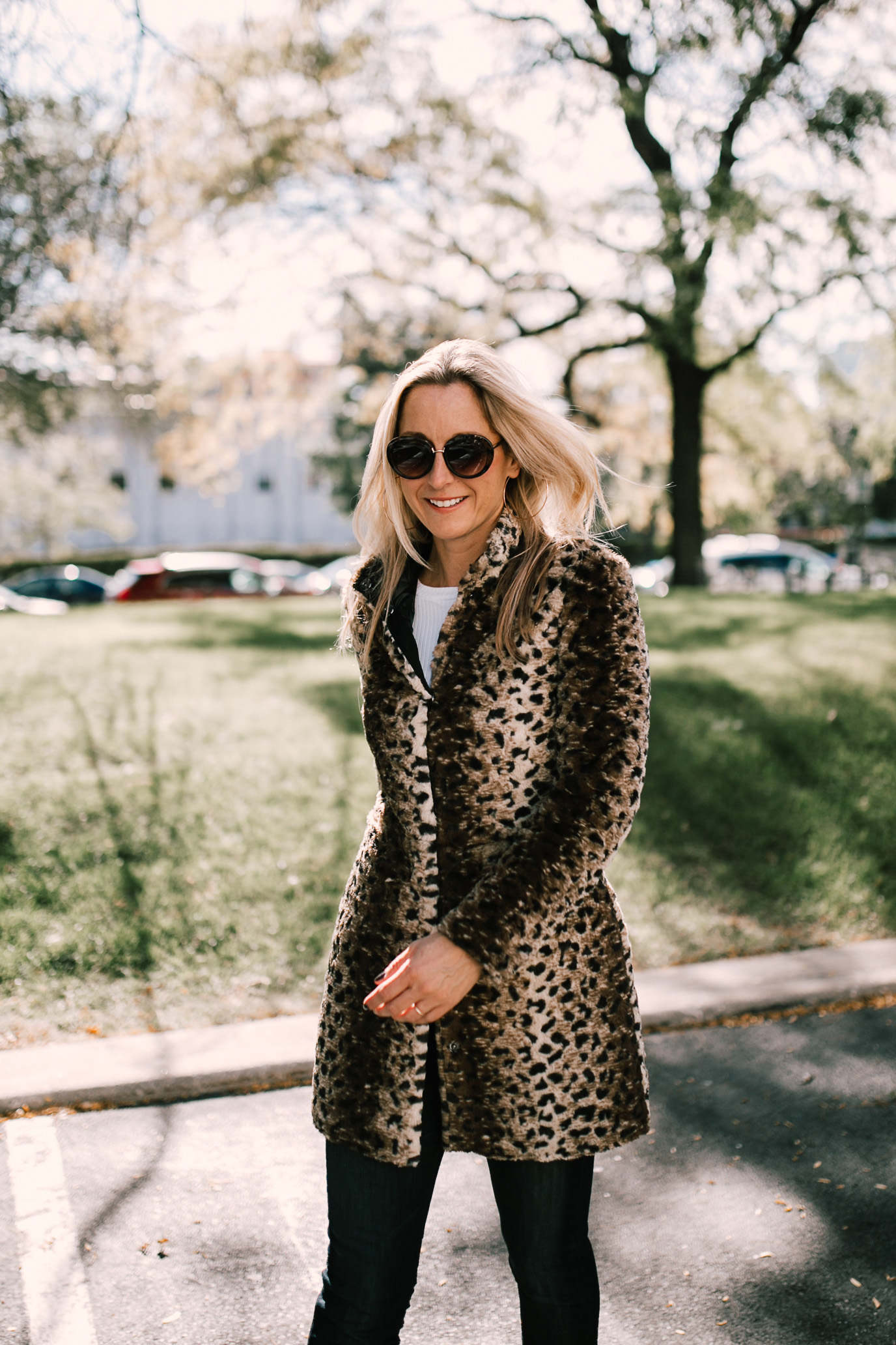 Leopard Print: The One Jacket I Need for NYC - Never Without Navy