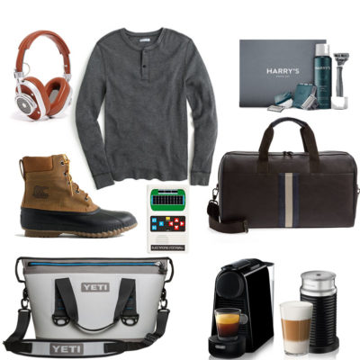 Collage of Gifts for Guys