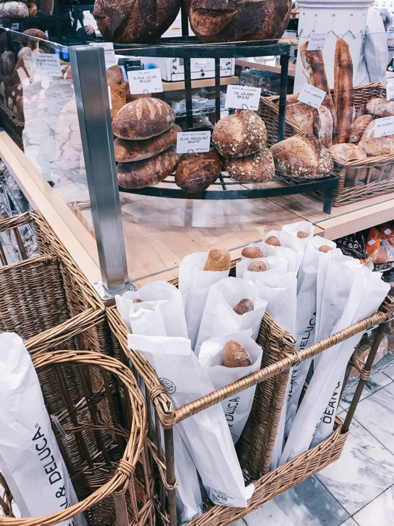 NYC Weekend Trip Bread section at Dean and Deluca