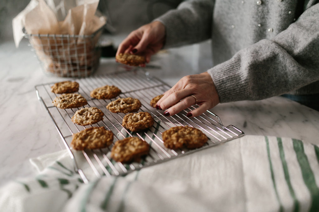 Oatmeal scotchies are a simple holiday cookie