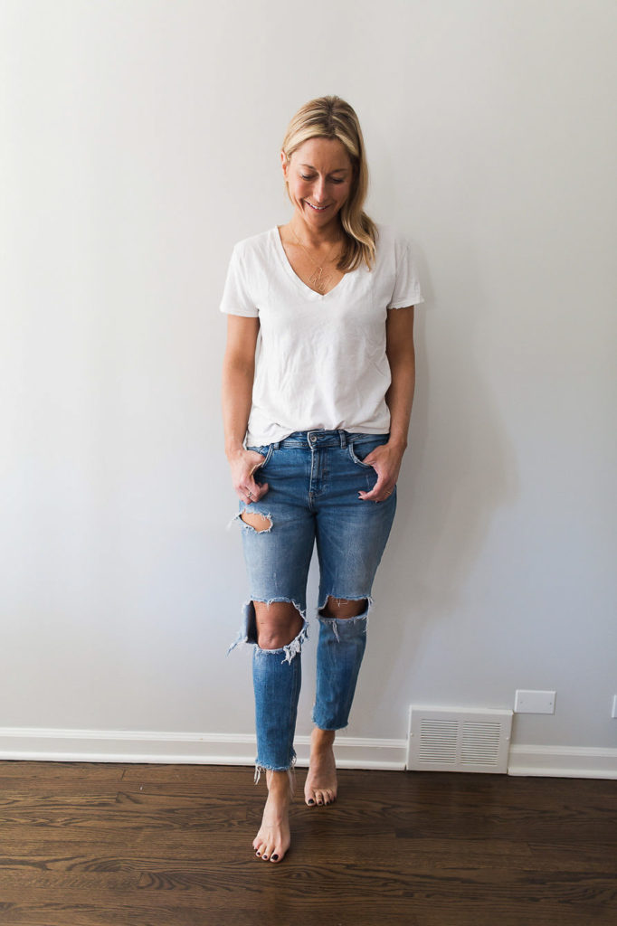 How to Style Denim on Denim - Never Without Navy Fashion Blog