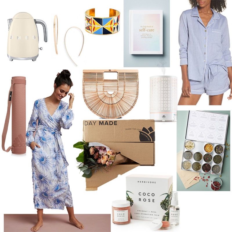 Collage of Mother's Day Gift Suggestions Featured in Post