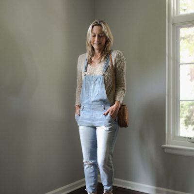 Series: Outfit of the Day-How to Style Denim Overalls as an Adult