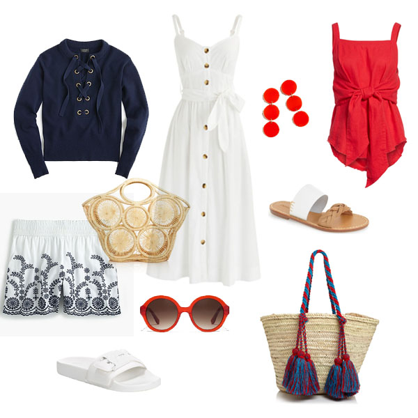 Red White & Blue Outfits For the 4th of July