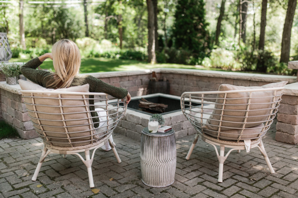 How to build your own outdoor patio space with a fire pit