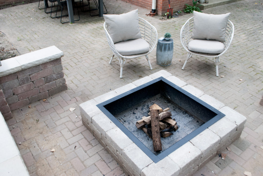 DIY Patio and Fire Pit