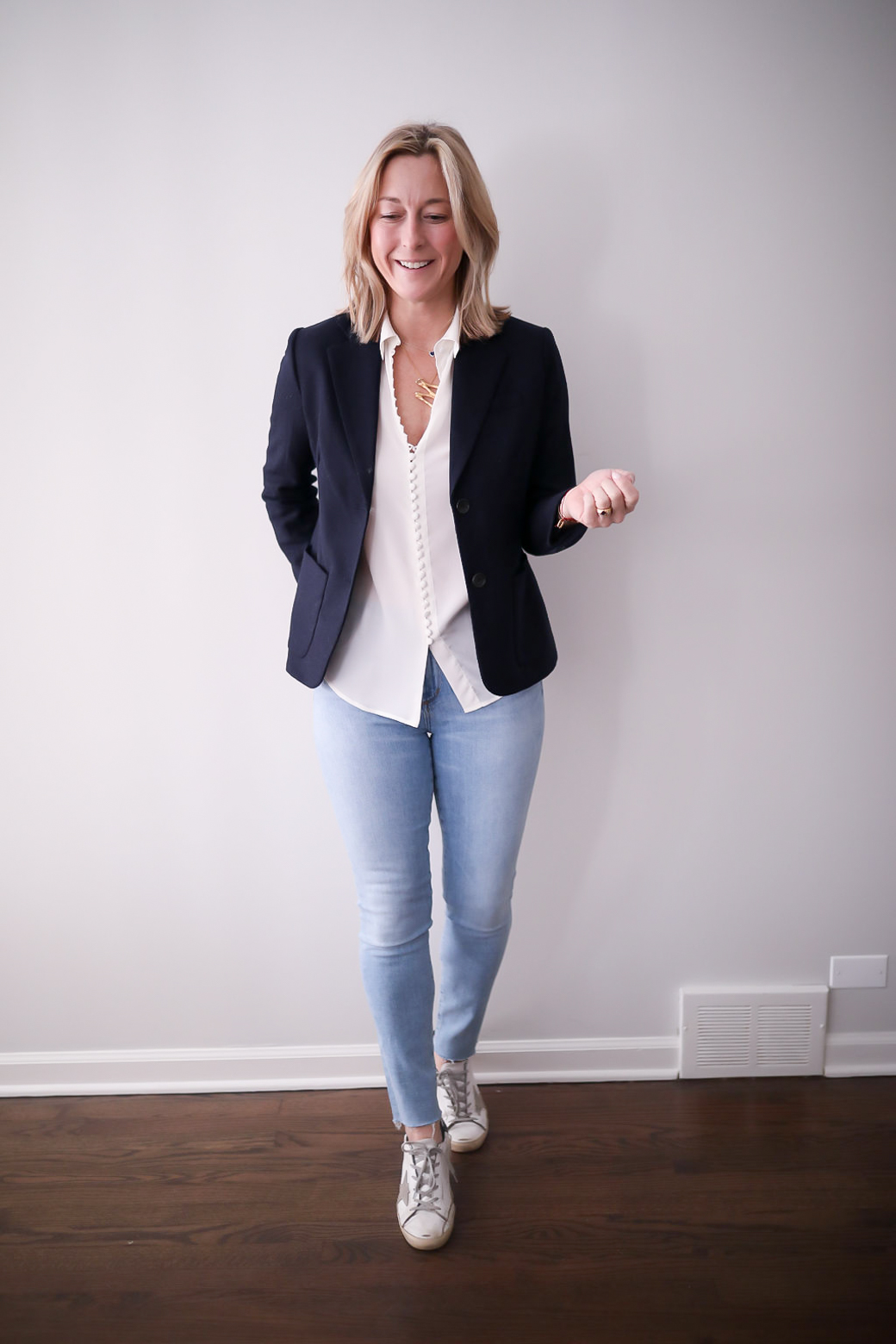 Creating A Navy Capsule Wardrobe - Never Without Navy