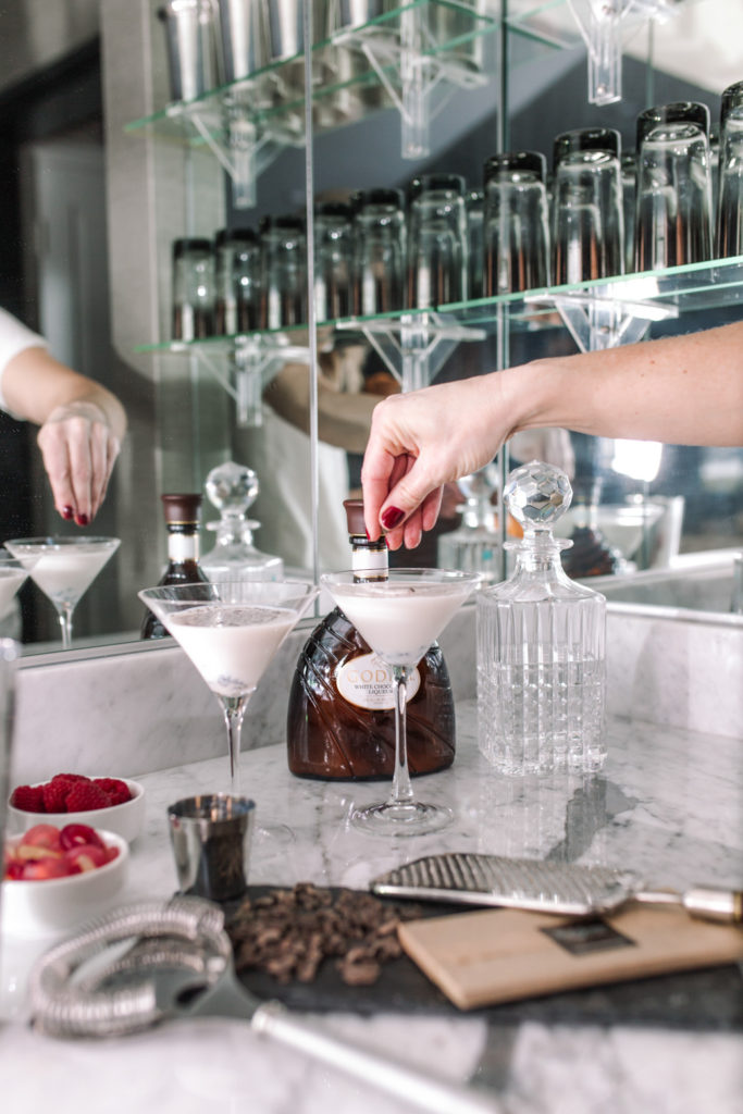 A GODIVA Chocolate Martini Recipe