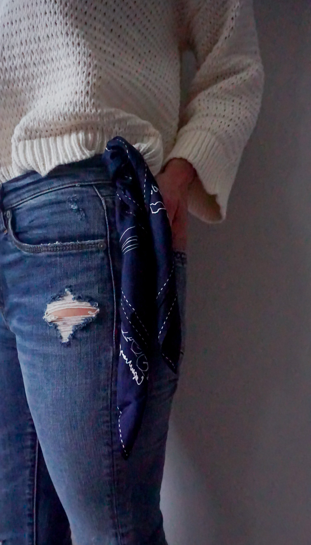 How to Wear a Bandana Never Without Navy Blog