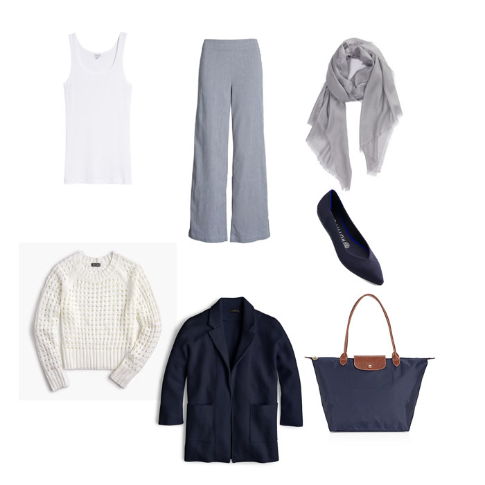 what to wear on an international flight - comfy outfit idea