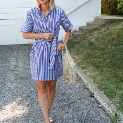 How to Style A Shirtdress: An Everlane Favorite