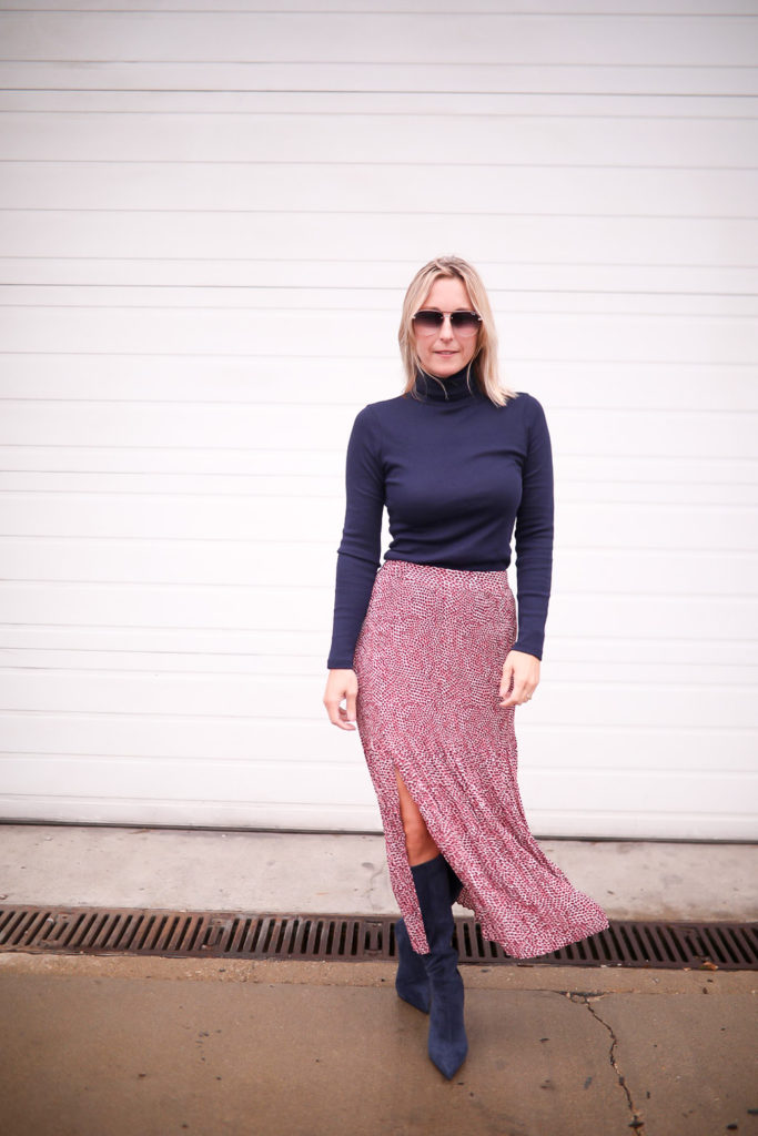 How to Style A Long Skirt