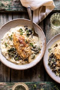 Slow Cooker French Wine and Mustard Chicken Easy Fall Food Recipes