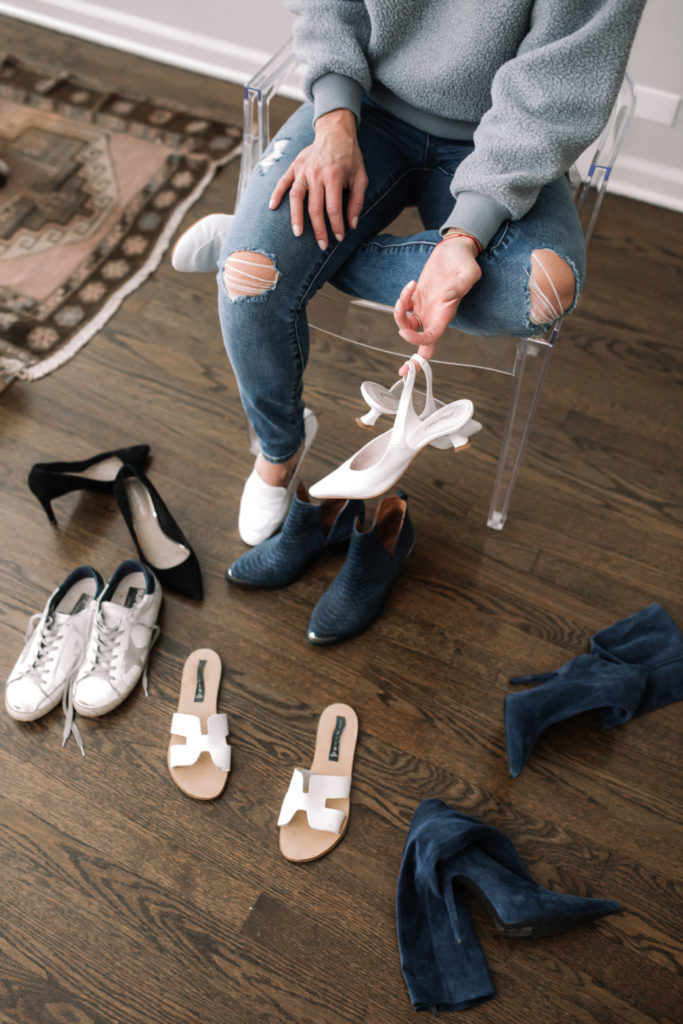 My Guide for Creating Capsule Wardrobe Shoes