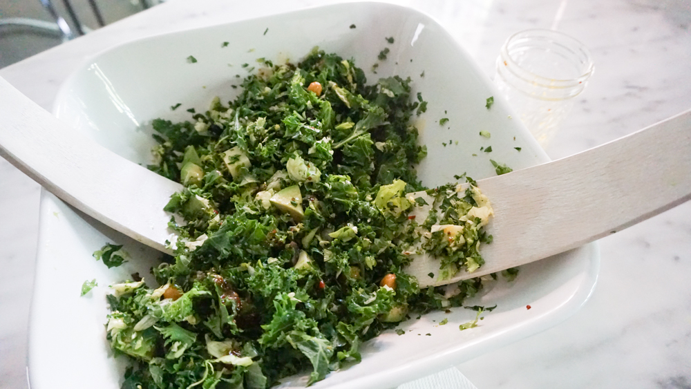 Italian Kale Chopped Salad
