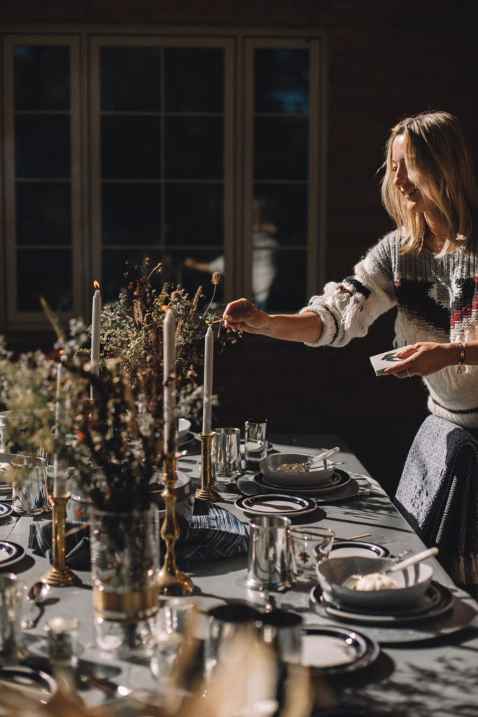 Outdoor Thanksgiving Dinner