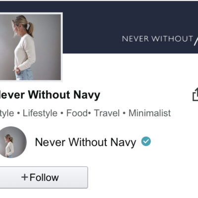Introducing Never Without Navy's Amazon Storefront