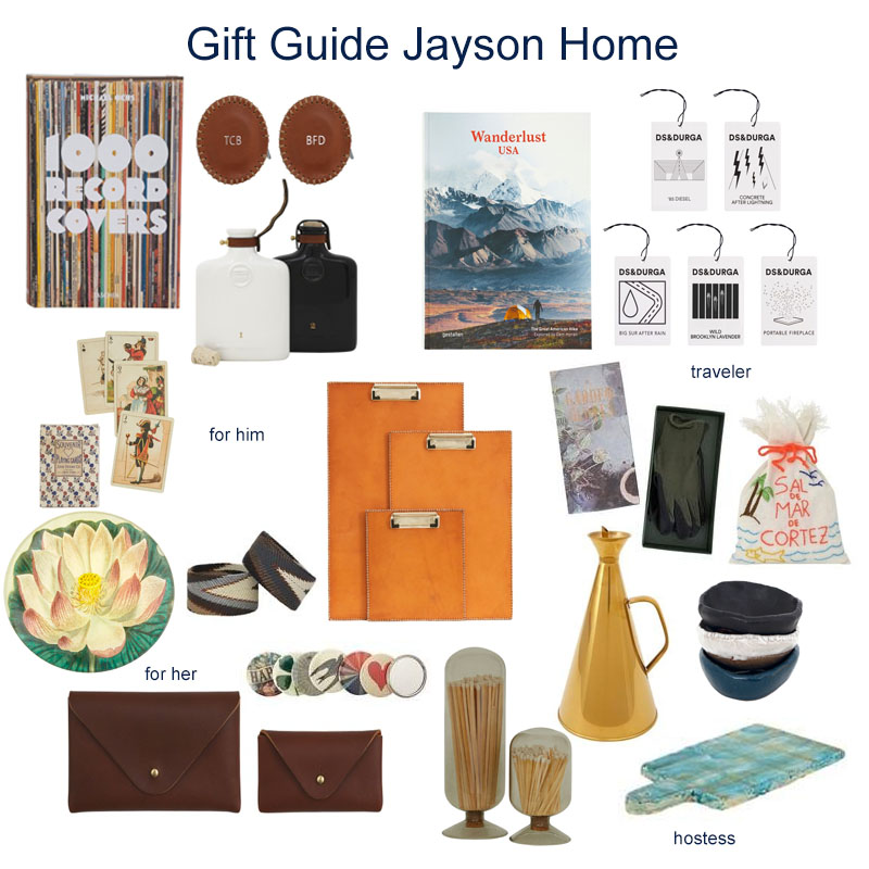 collage of Jayson Home products 